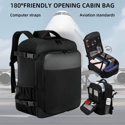 Ryanair 40X20X25 and 45X36X20 Travel Backpack,Laptop Backpack,Unisex.Multifunctional Bag,School Bag,University,Trekking Rucksack